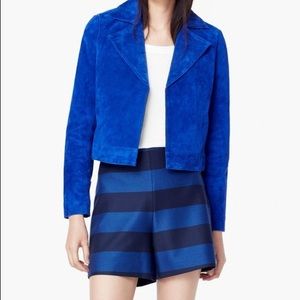 Mango suit striped shorts